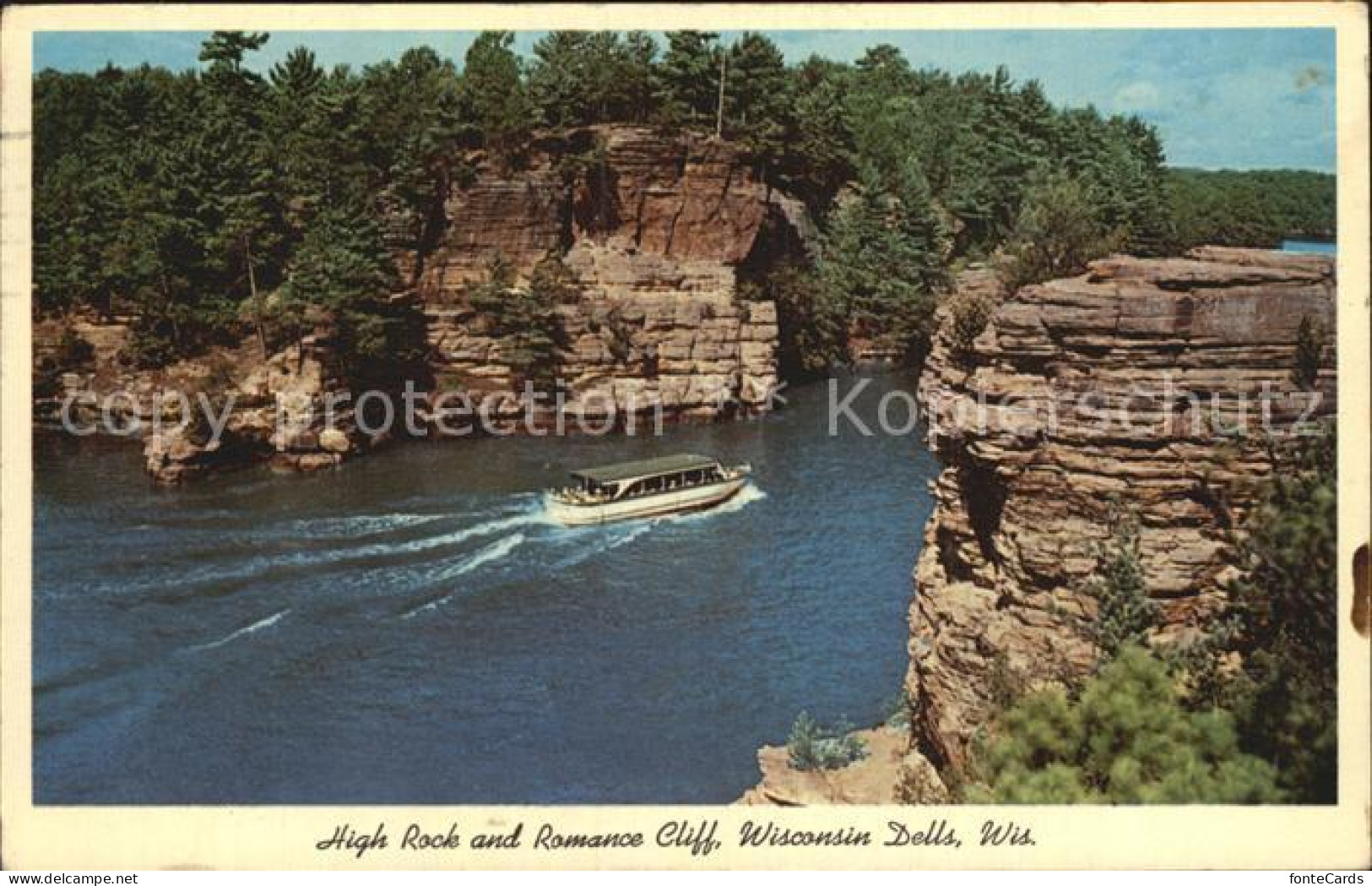 72448229 Wisconsin_Dells High Rock And Romance Cliff - Other & Unclassified