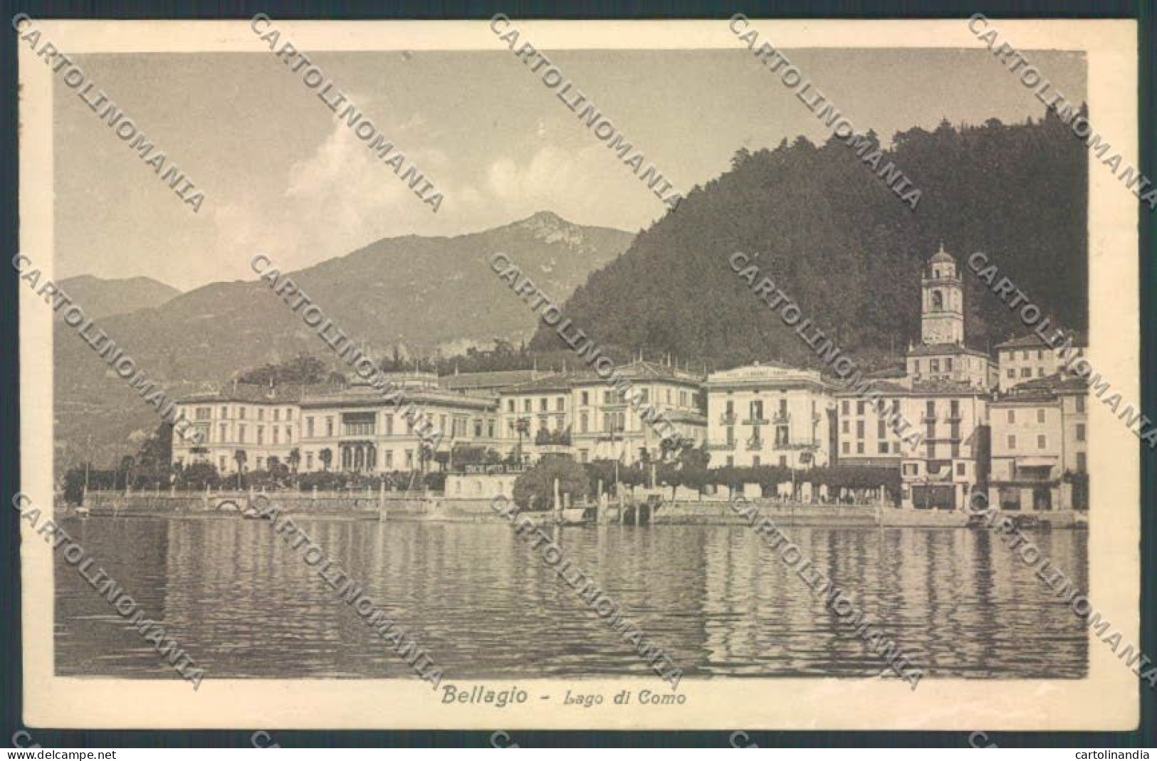 Como Bellagio ABRASA Cartolina LQ1897 - Como