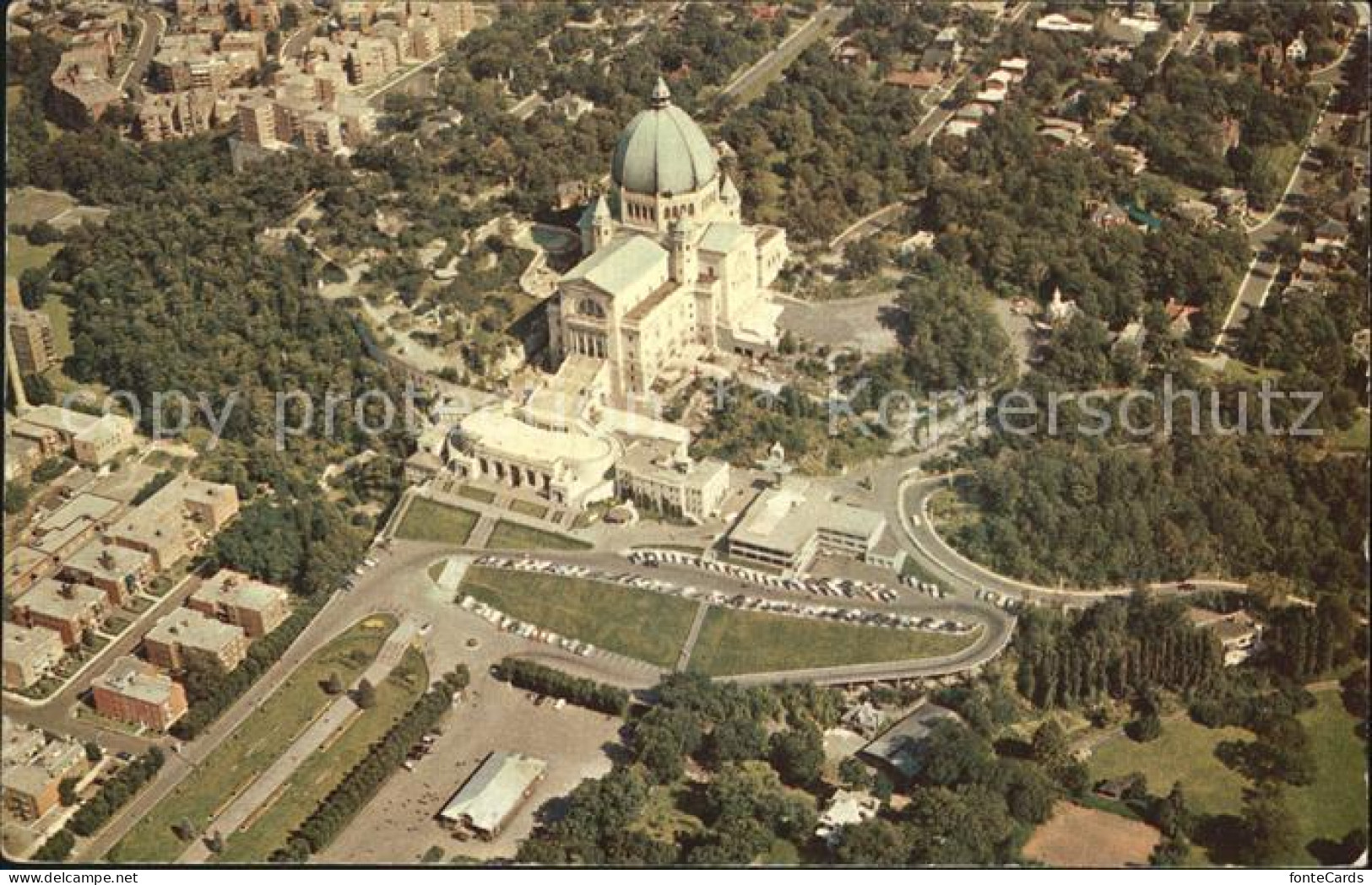 72448209 Montreal Quebec Aerial View Of St Joseph Oratory  Montreal - Non Classés