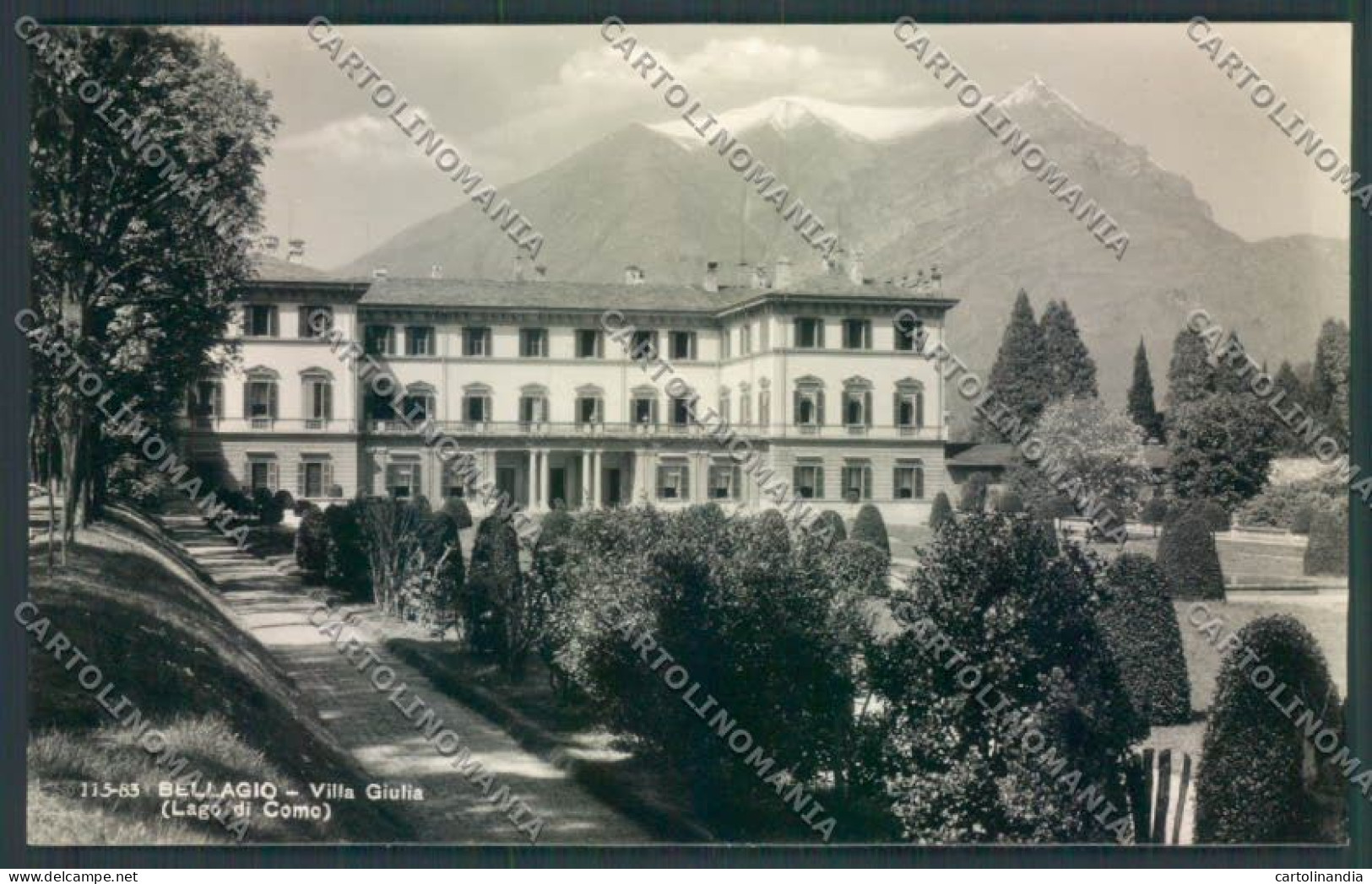 Como Bellagio Foto Cartolina LQ1913 - Como