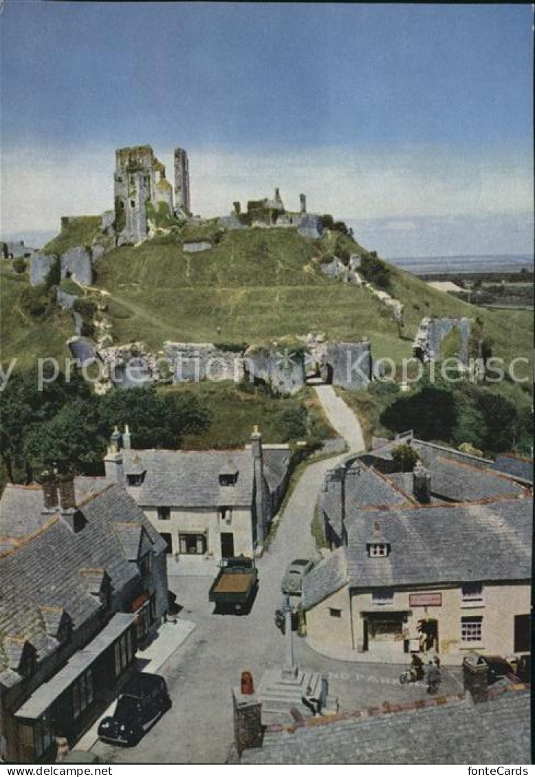 72447661 Corfe Dorset With Castle Corfe Dorset - Otros & Sin Clasificación