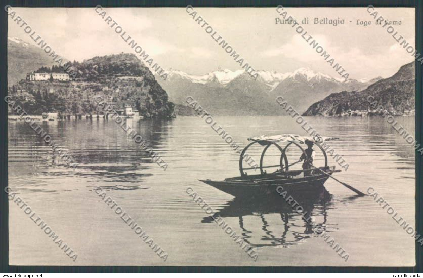 Como Bellagio Barca Cartolina LQ2000 - Como