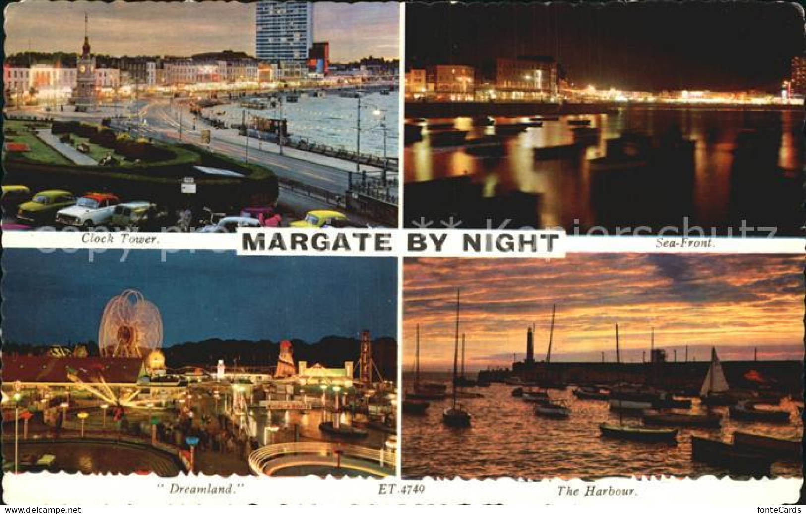 72447203 Margate UK Seeansicht Hafen Turm  Margate UK - Other & Unclassified