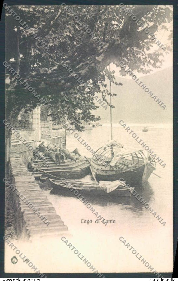 Como Cadenabbia Barca Cartolina LQ2283 - Como