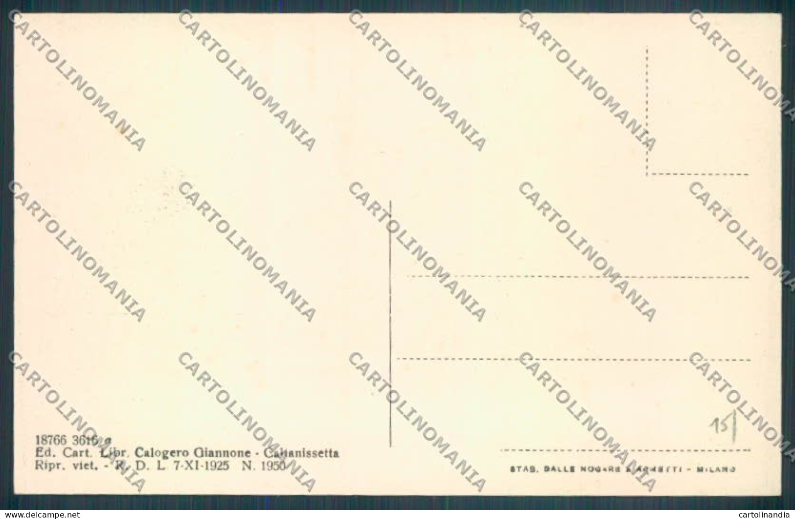 Caltanissetta Città Cartolina ZB9993 - Caltanissetta