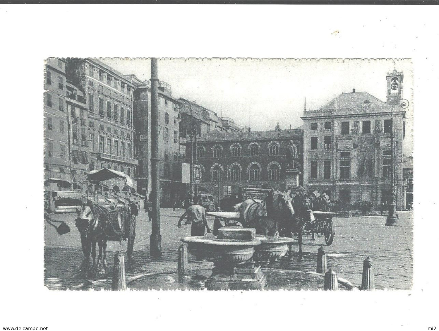 Genova Piazza Caricamento Palazzo S Giorgio Neuve - Genova (Genoa)