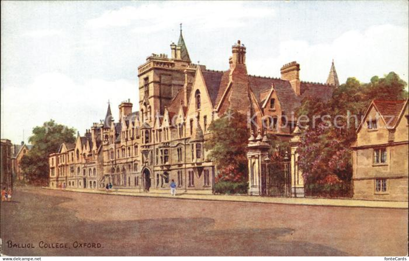 72446608 Oxford Oxfordshire Balliol College Salmon Series  - Andere & Zonder Classificatie