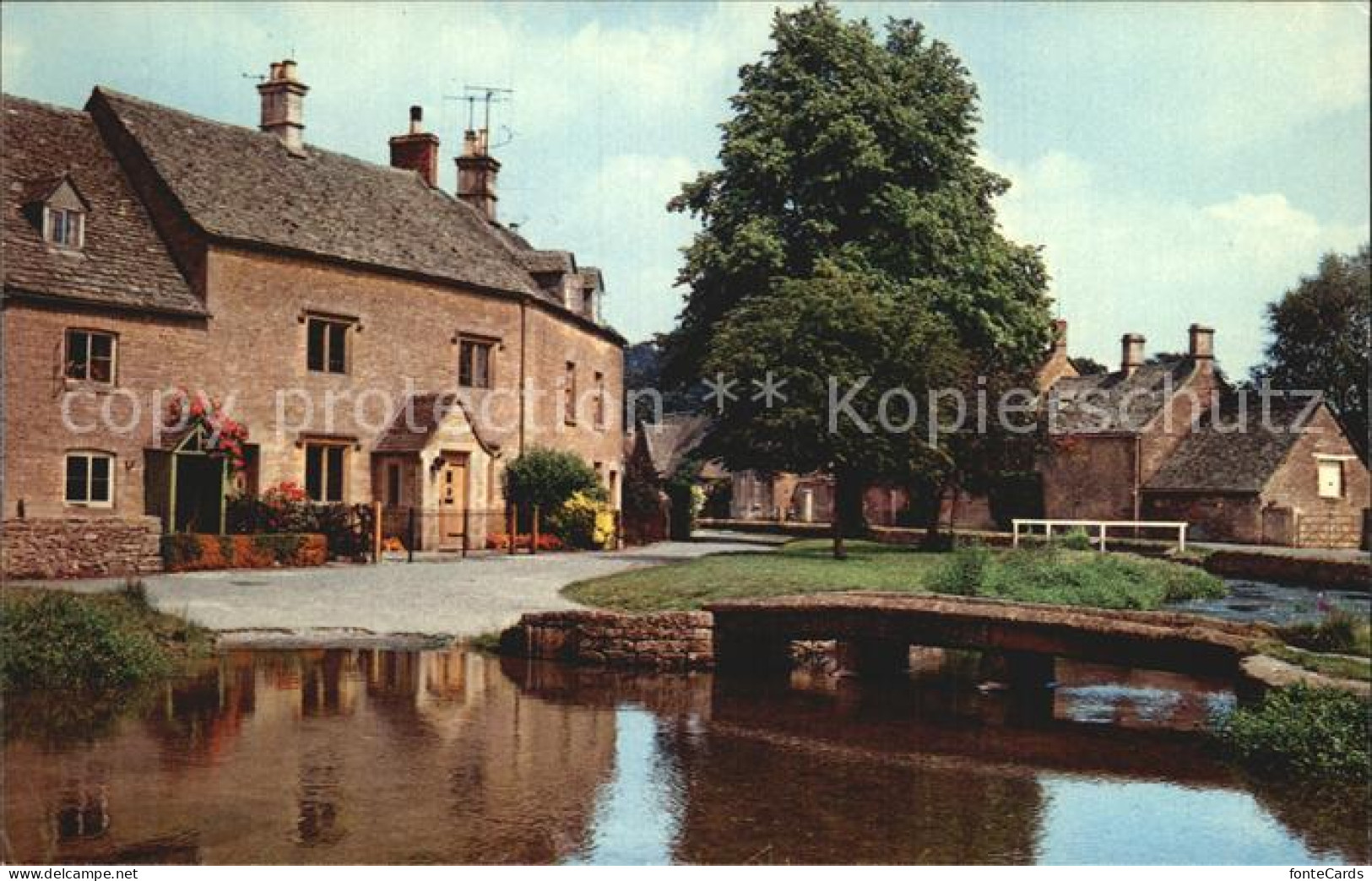 72446594 Lower Slaughter Village On River Eye  - Autres & Non Classés