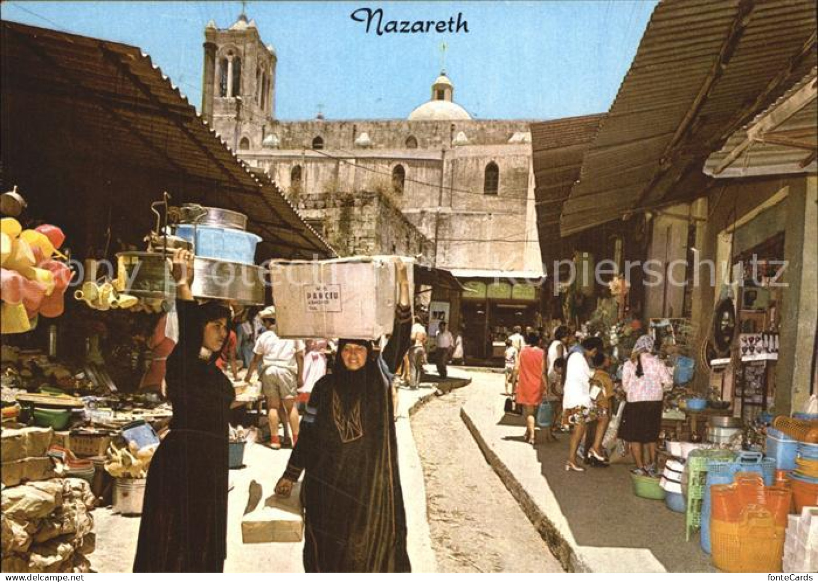 72445884 Nazareth Israel Market Scene  - Israel