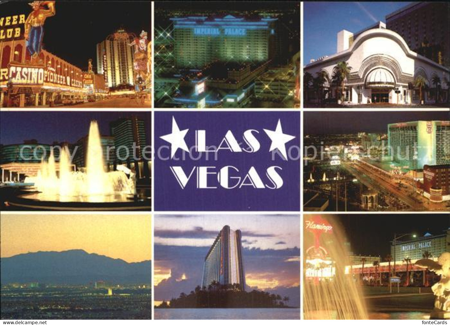 72445620 Las_Vegas_Nevada Teilansichten Casino Imperial Palace Springbrunnen Nac - Andere & Zonder Classificatie