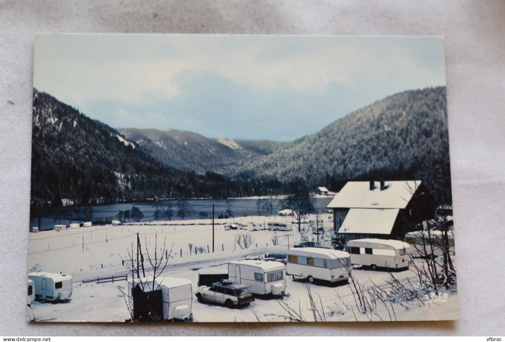 Cpm, Xonrupt Longemer, Le Terrain De Camping Sous La Neige, Vosges 88 - Xonrupt Longemer