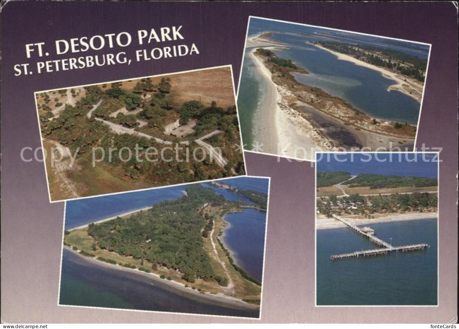 72444687 St_Petersburg_Florida Ft Desoto Park Aerial View - Other & Unclassified