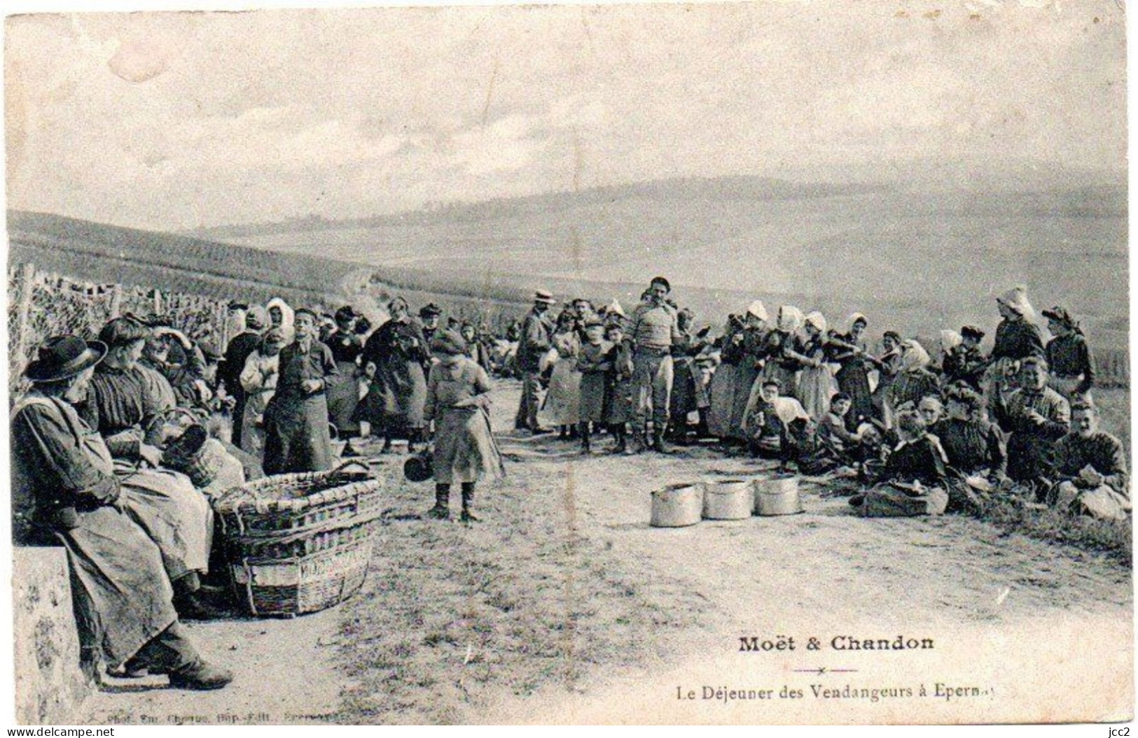 Champagne - Moet&Chandon - Le Déjeunér Des Vendangeurs - Vines