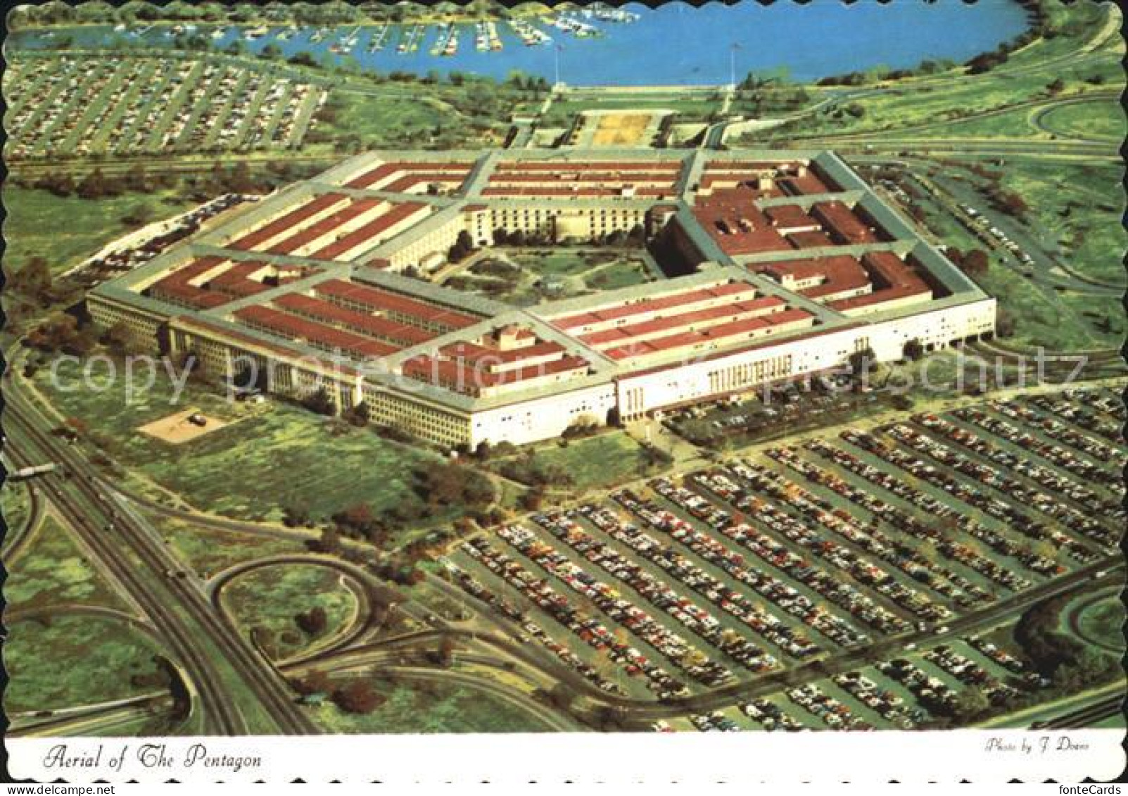 72444579 Arlington_Virginia The Pentagon Aerial View - Otros & Sin Clasificación