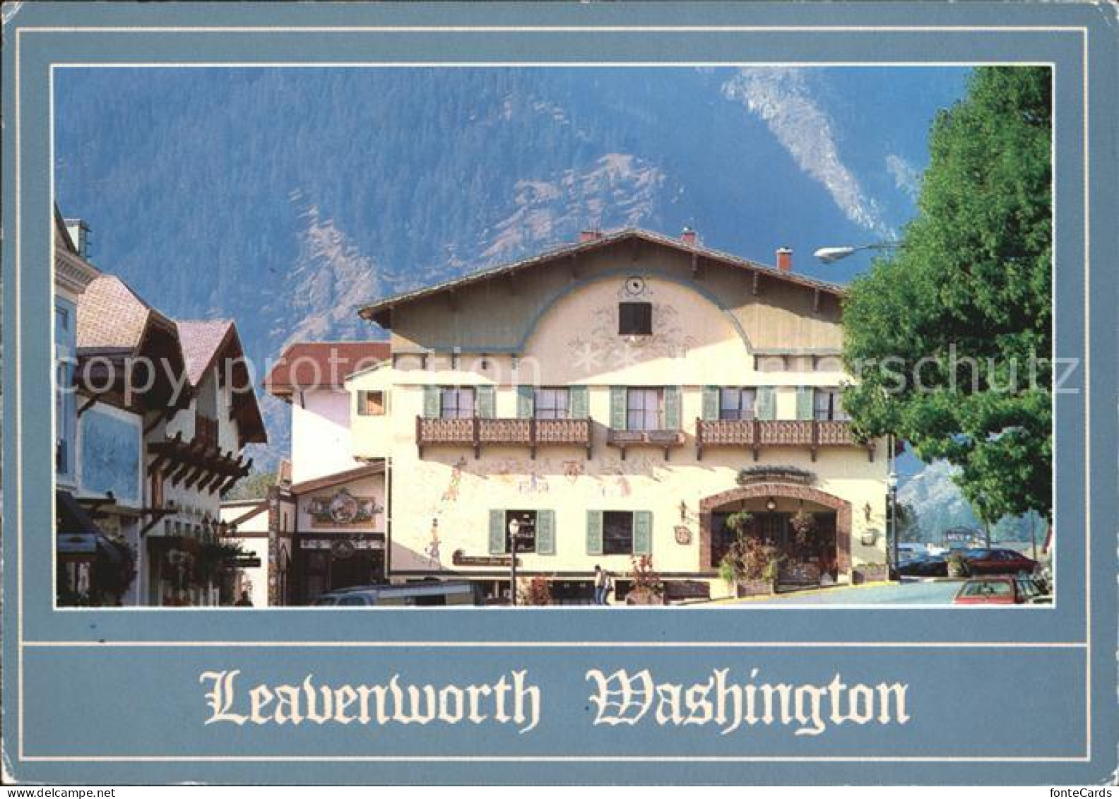 72444576 Leavenworth_Washington Tannenbaum Shoppe Bavarian Village - Andere & Zonder Classificatie