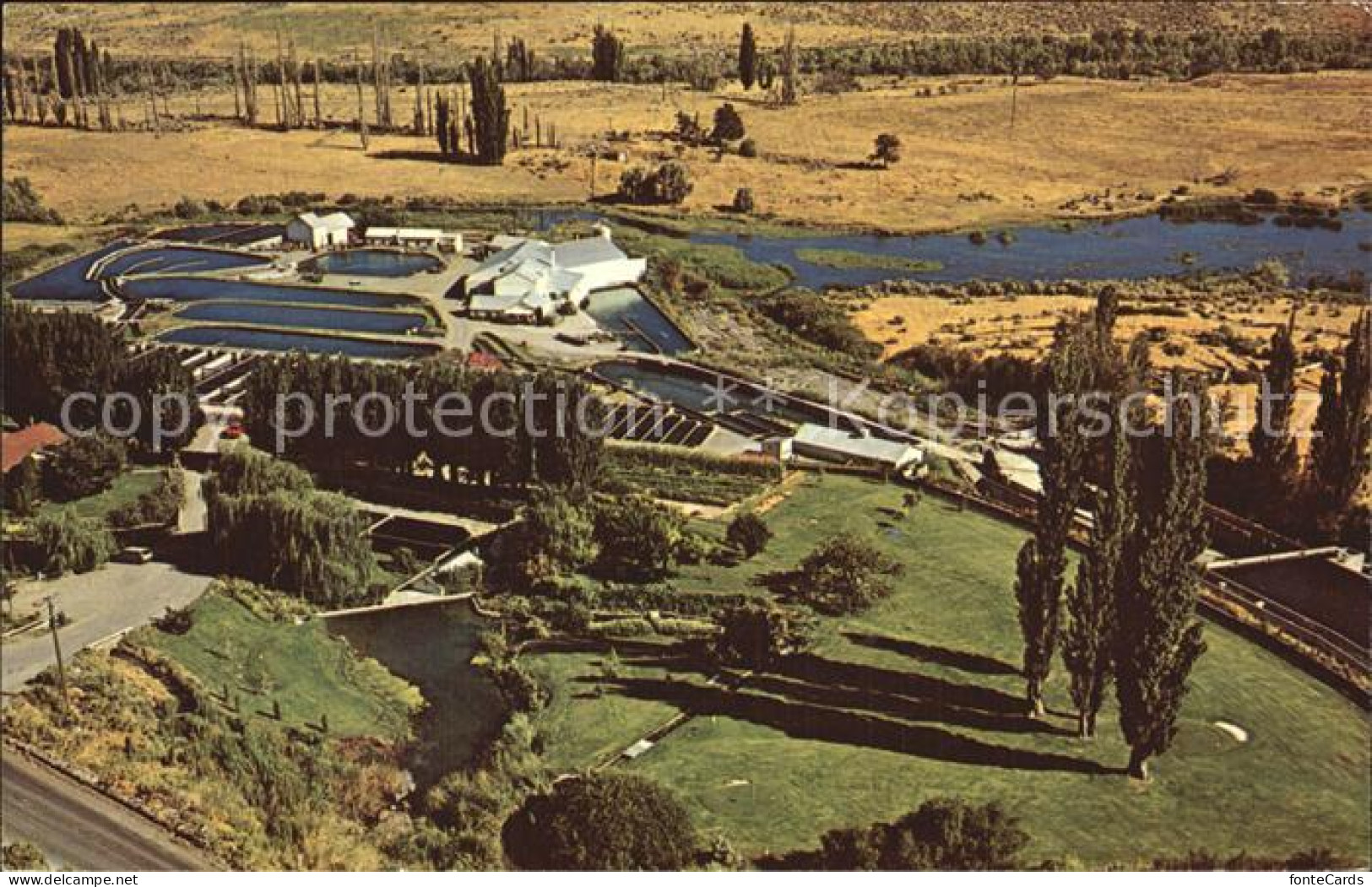 72444409 Buhl_Idaho Snake River Trout Ranch Aerial View - Sonstige & Ohne Zuordnung