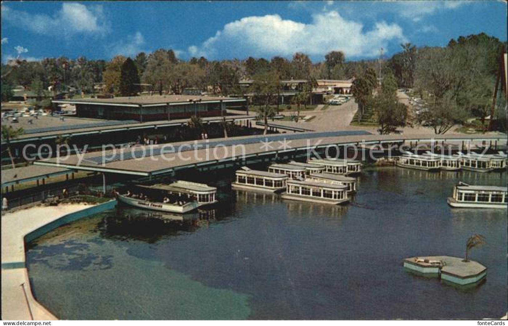 72444407 Silver_Springs_Florida Boat Docks Glass Bottom Boats - Other & Unclassified