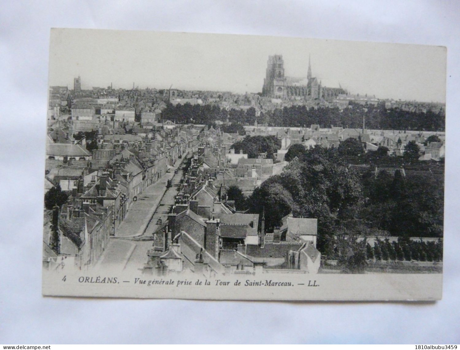 CPA 45 LOIRET - ORLEANS : Vue Générale Prise De La Tour De Saint-Marceau - Orleans