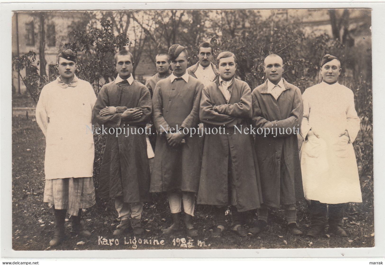 Lietuvos Kariuomenė, Karo Ligoninė, Kaunas, 1925 M. Fotografija - Litouwen