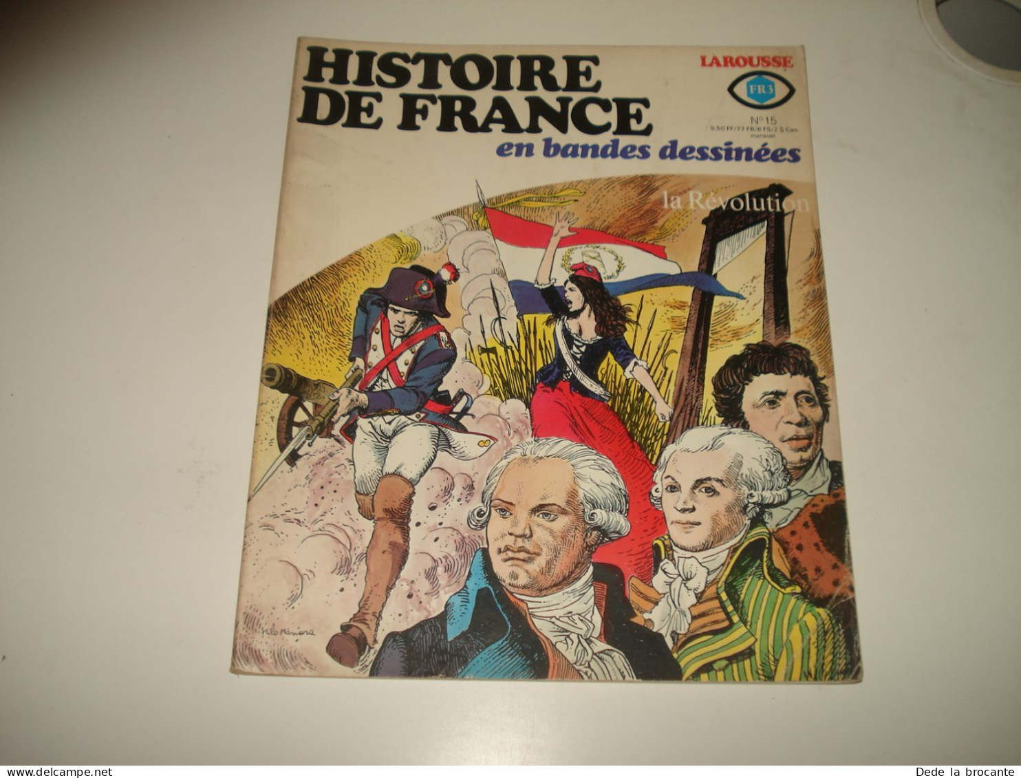 C55 / Histoire De France En BD N° 15 - La Révolution  - EO De 1977 - Andere & Zonder Classificatie