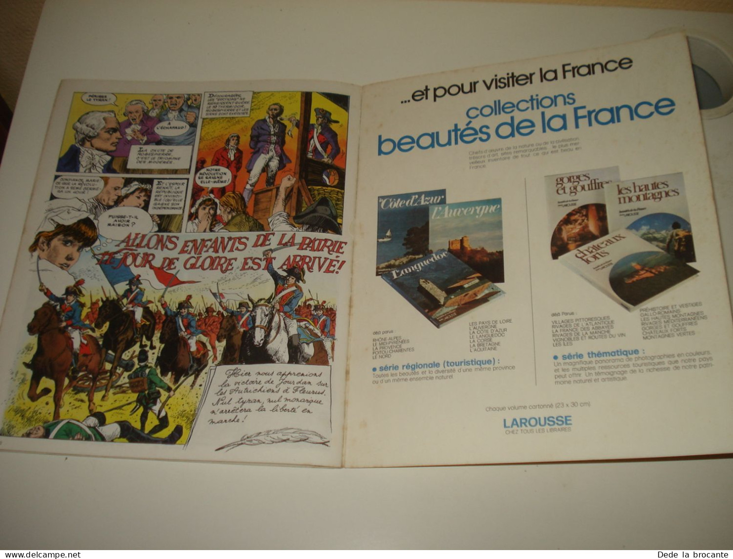 C55 / Histoire de France en BD N° 15 - La révolution  - EO de 1977