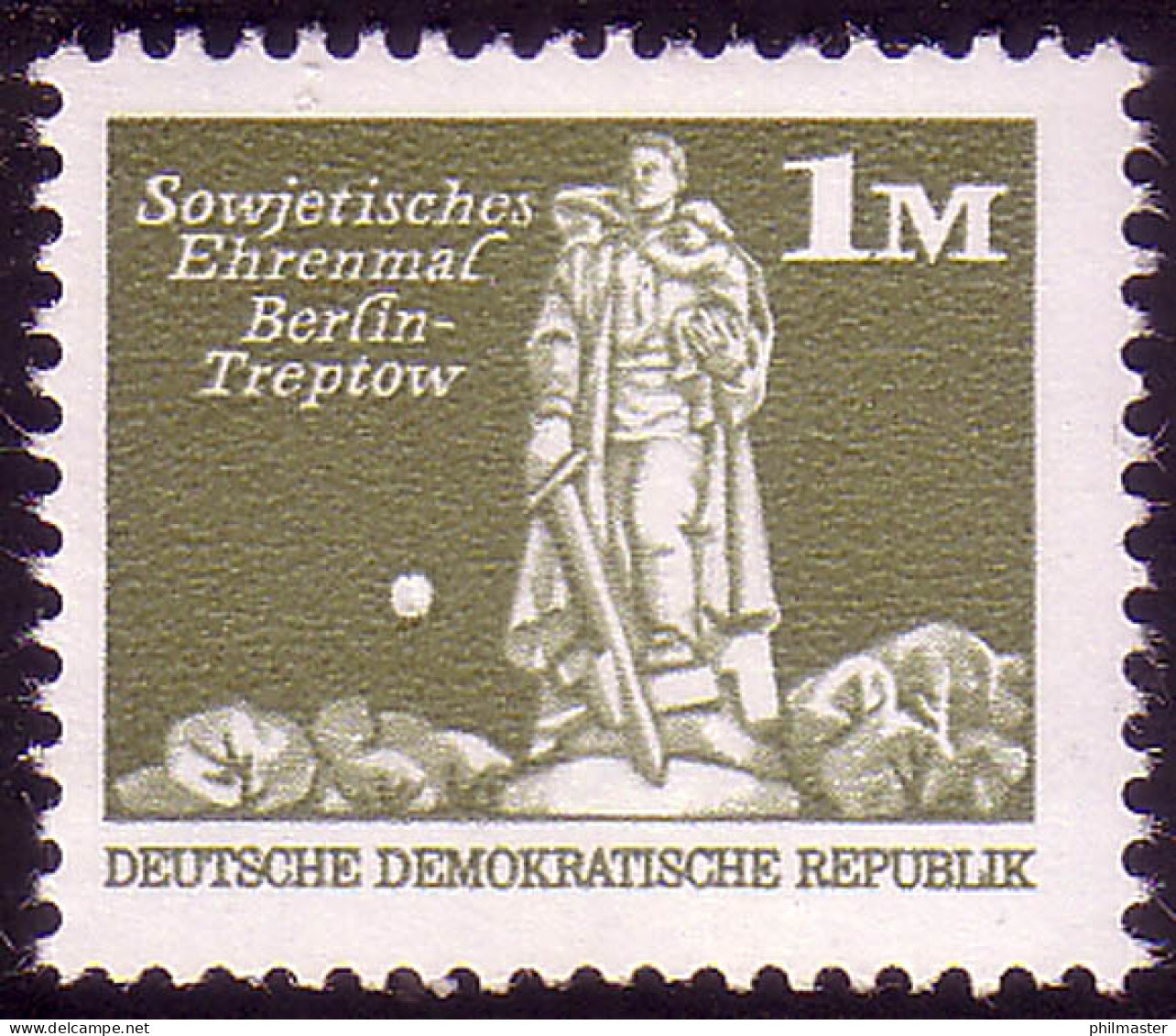 1968 Aufbau In Der DDR Kleinformat 1 M Rastertiefdruck, ** - Ungebraucht