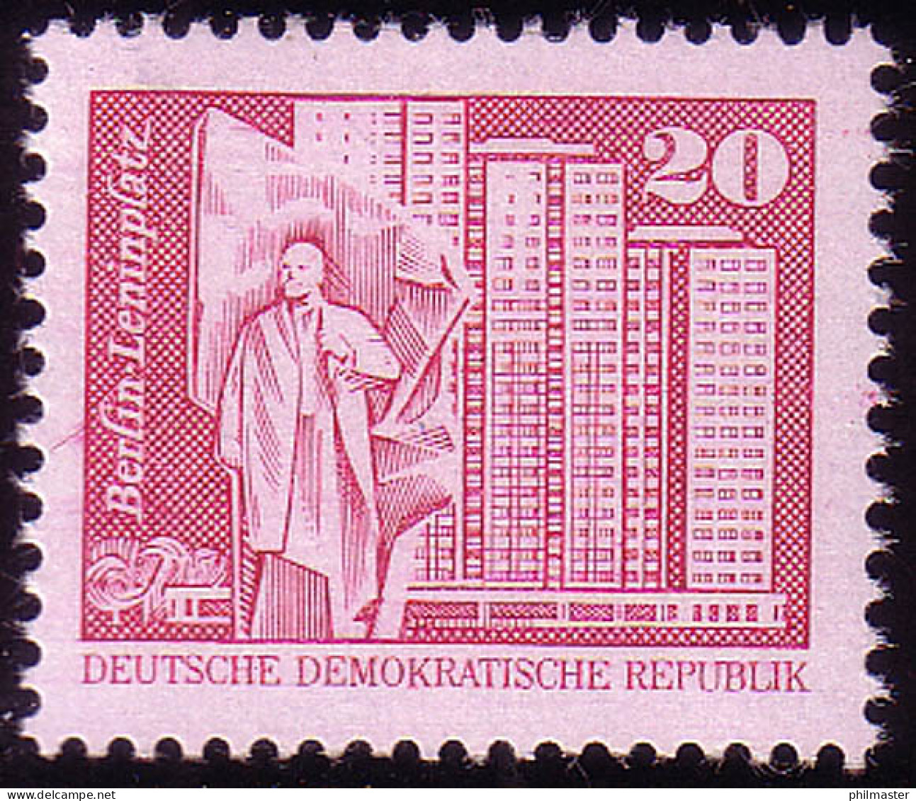 2485 Aufbau In Der DDR Kleinformat 20 Pf ** - Unused Stamps