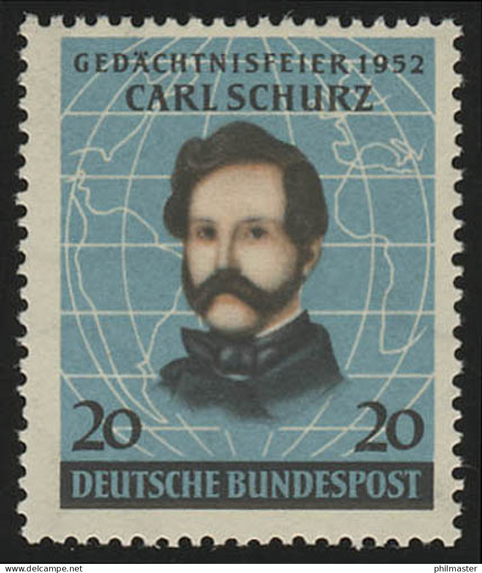 155 Schurz - Marke ** - Unused Stamps