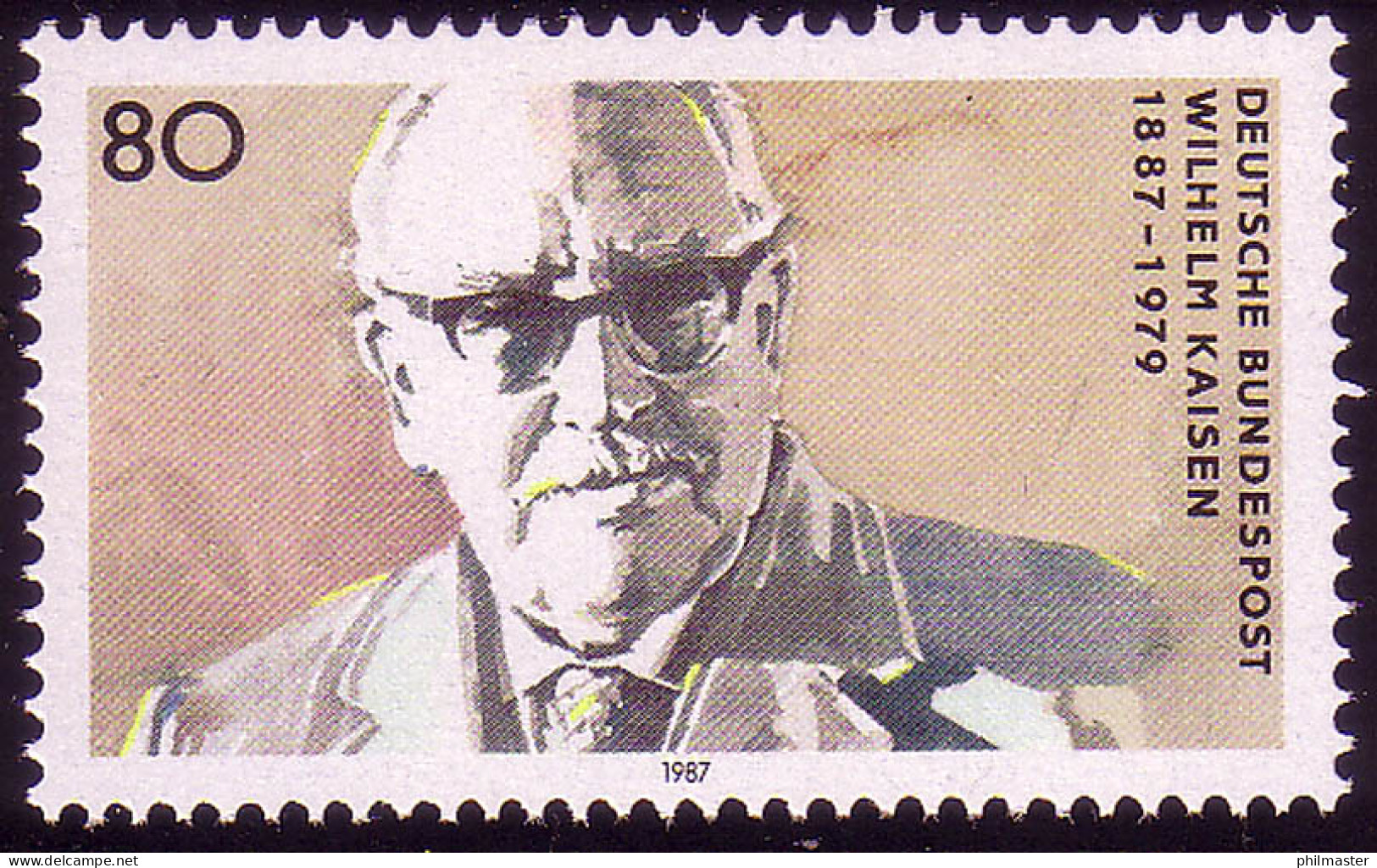 1325 Wilhelm Kaisen ** Postfrisch - Unused Stamps