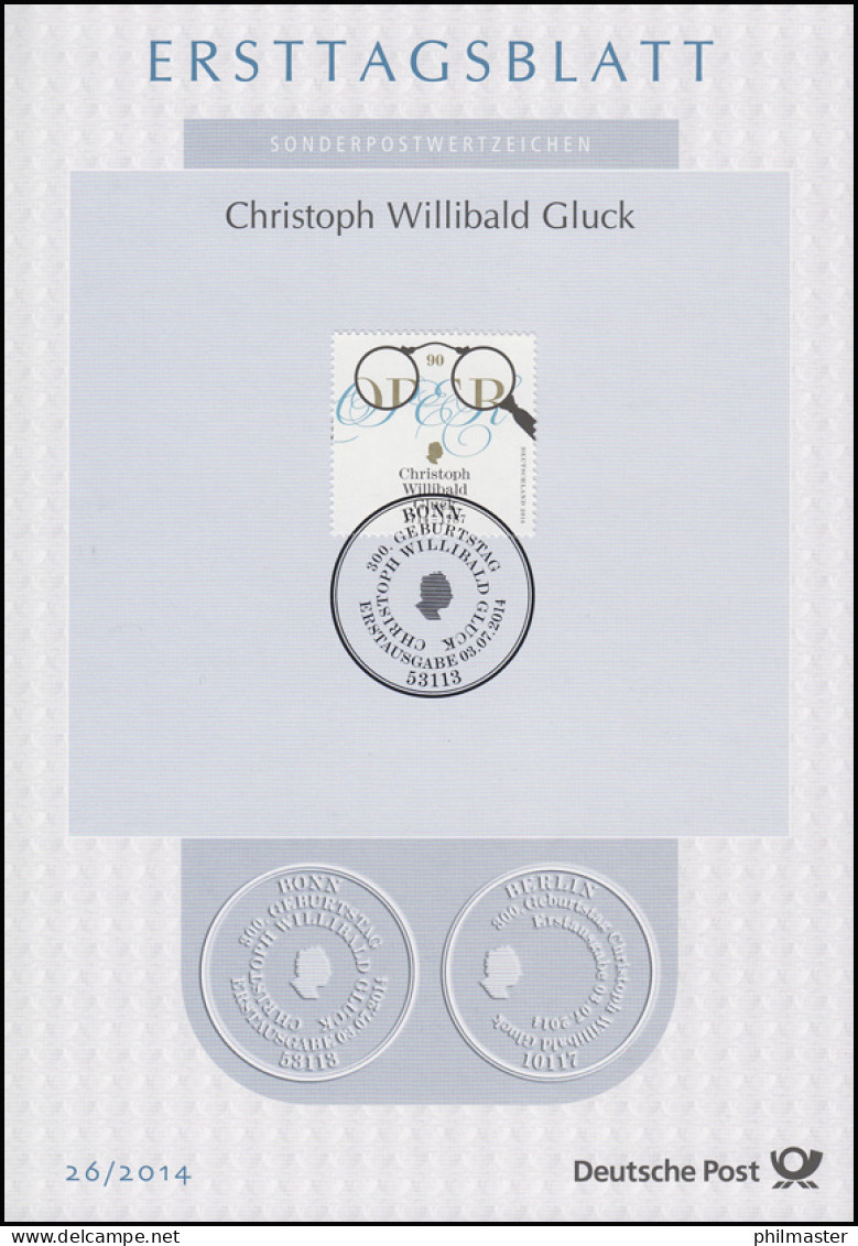 ETB 26/2014 Christoph Willibald Gluck, Komponist - 2011-…