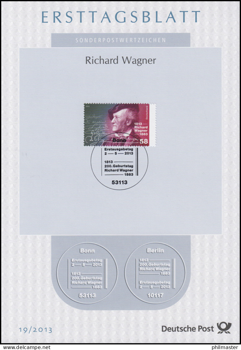 ETB 19/2013 Richard Wagner, Komponist - 2011-…