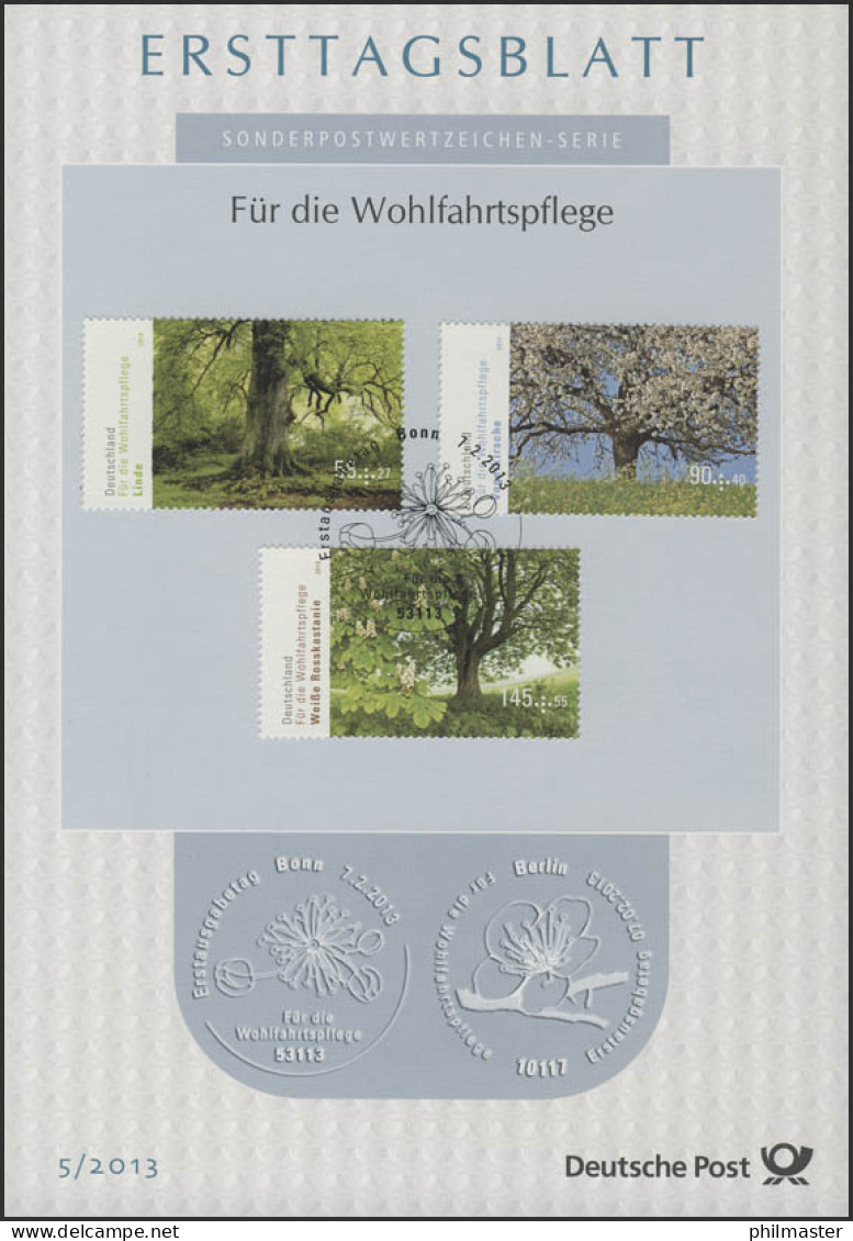 ETB 05/2013 Für Die Wohlfahrtspflege, Bäume Linde, Vogelkirsche, Rosskastanie - 2011-…