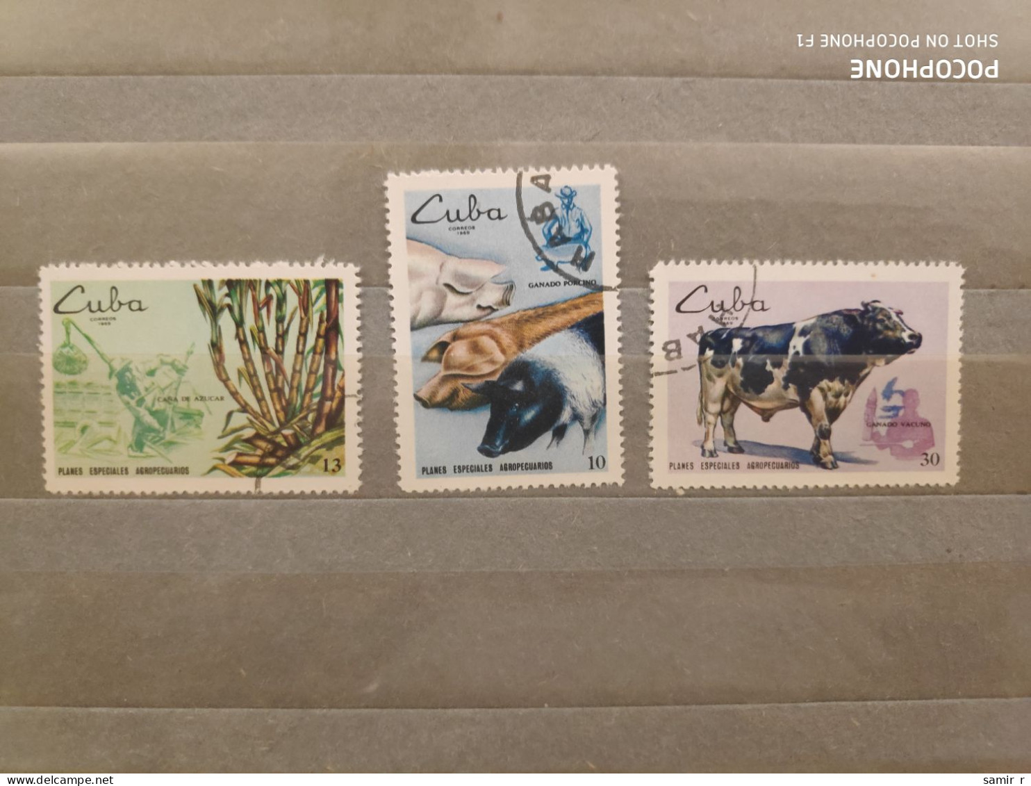 1969	Cuba	Animals  (F90) - Used Stamps