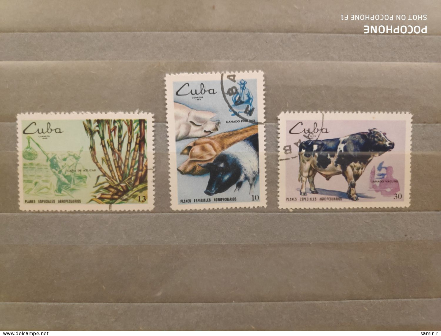 1969	Cuba	Animals  (F90) - Gebruikt