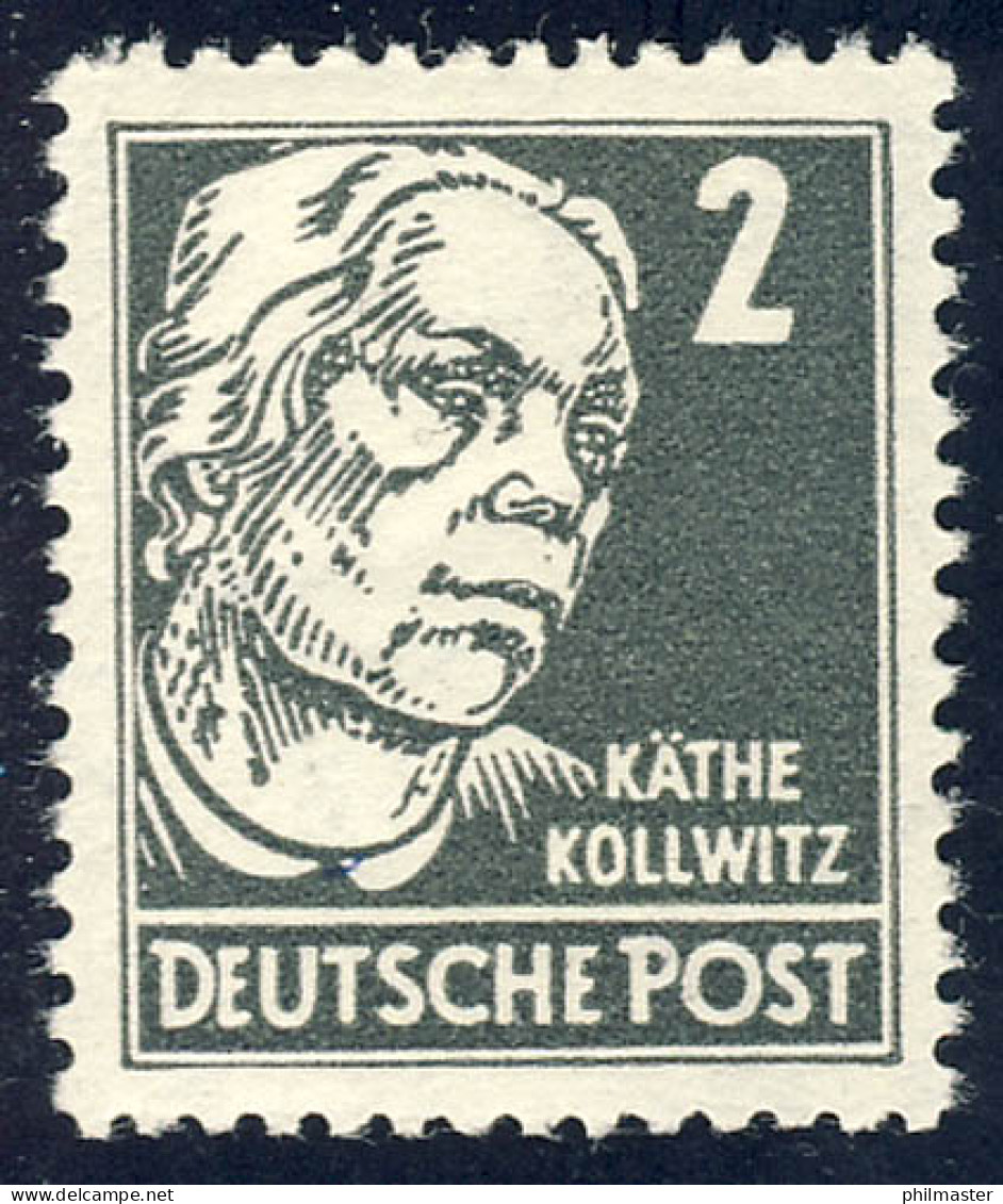 327 Käthe Kollwitz 2 Pf ** - Unused Stamps