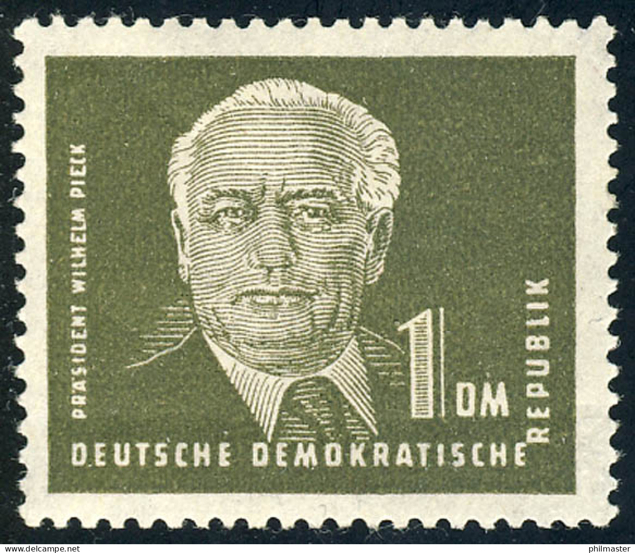 253 Wilhelm Pieck 1 DM ** - Neufs