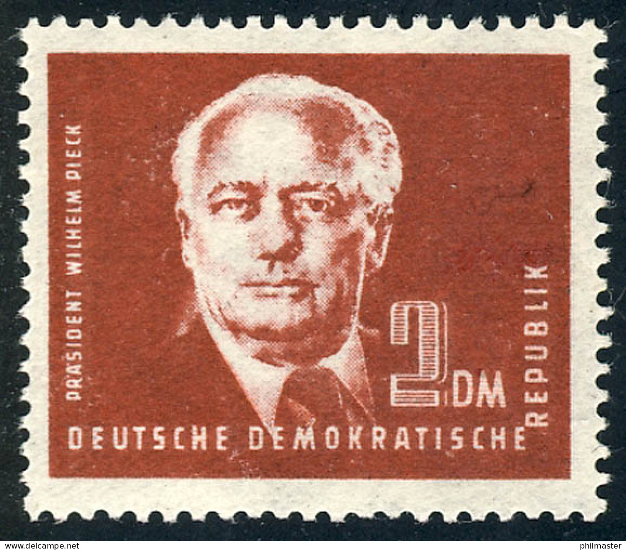 254 Wilhelm Pieck 2 DM ** - Neufs