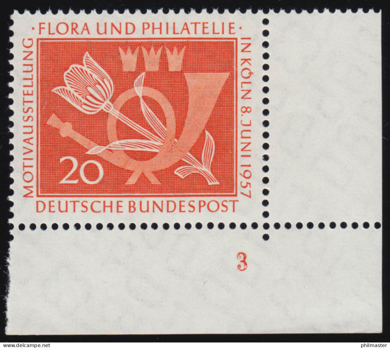 254 Flora Und Philatelie ** FN3 - Unused Stamps