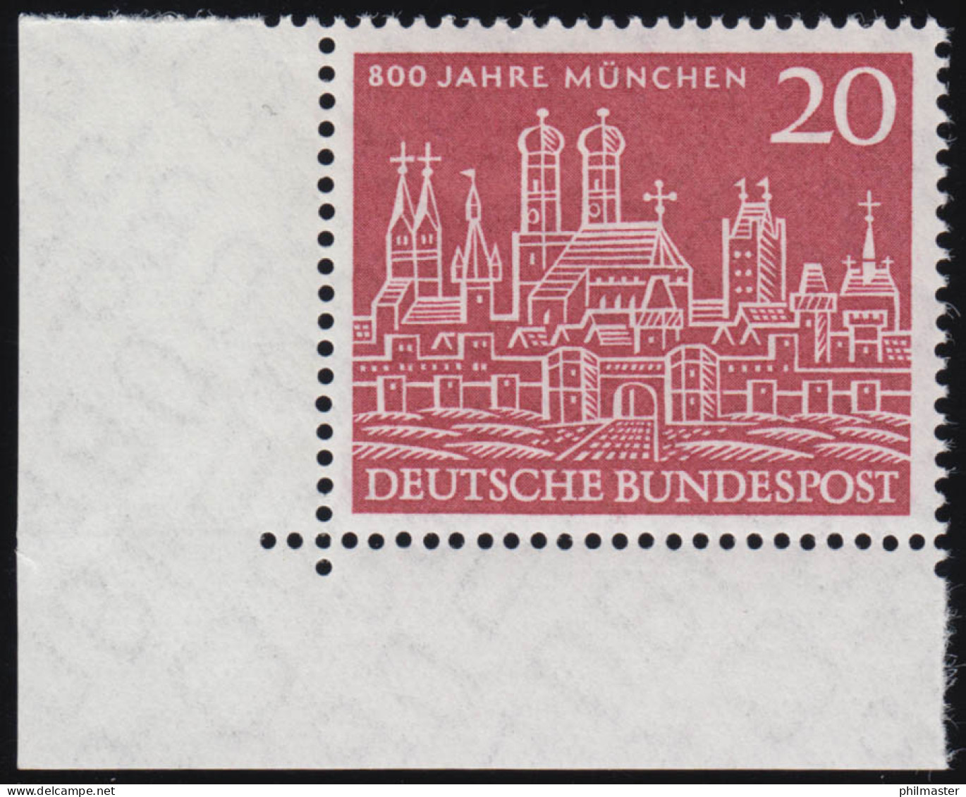 289 München ** Ecke U.l. - Unused Stamps