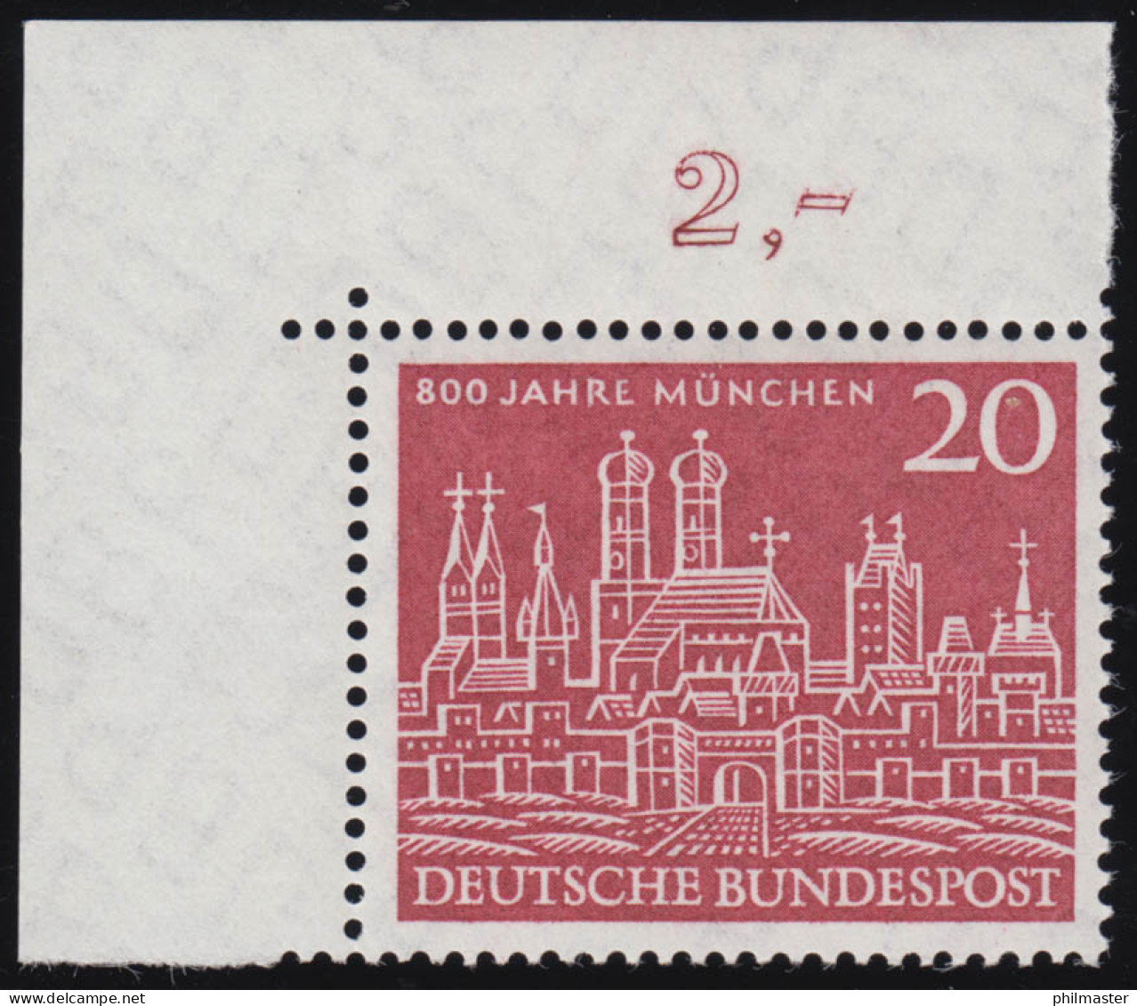 289 München ** Ecke O.l. - Unused Stamps