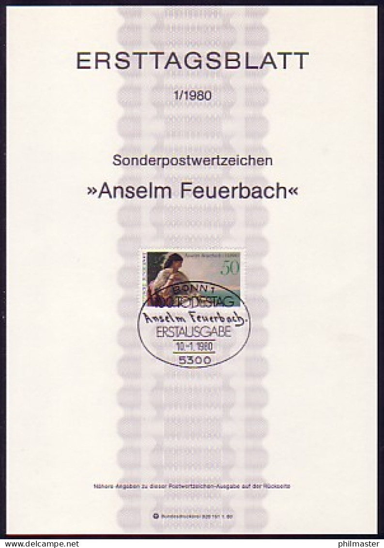 Ersttagsblätter ETB Bund Jahrgang 1980 Nr. 1 - 26 Komplett - Sonstige & Ohne Zuordnung