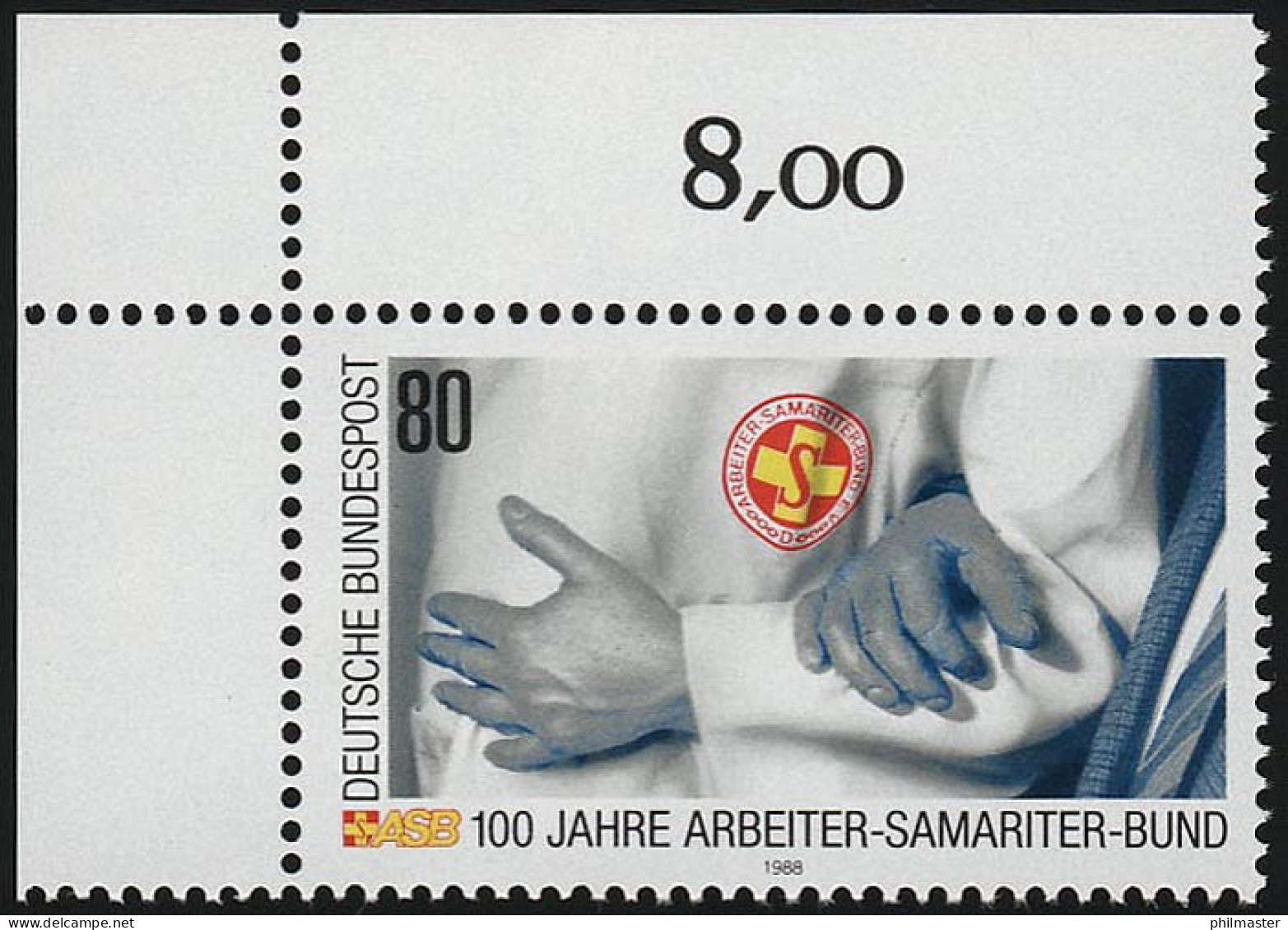 1394 Arbeiter-Samariter-Bund ** Ecke O.l. - Ungebraucht