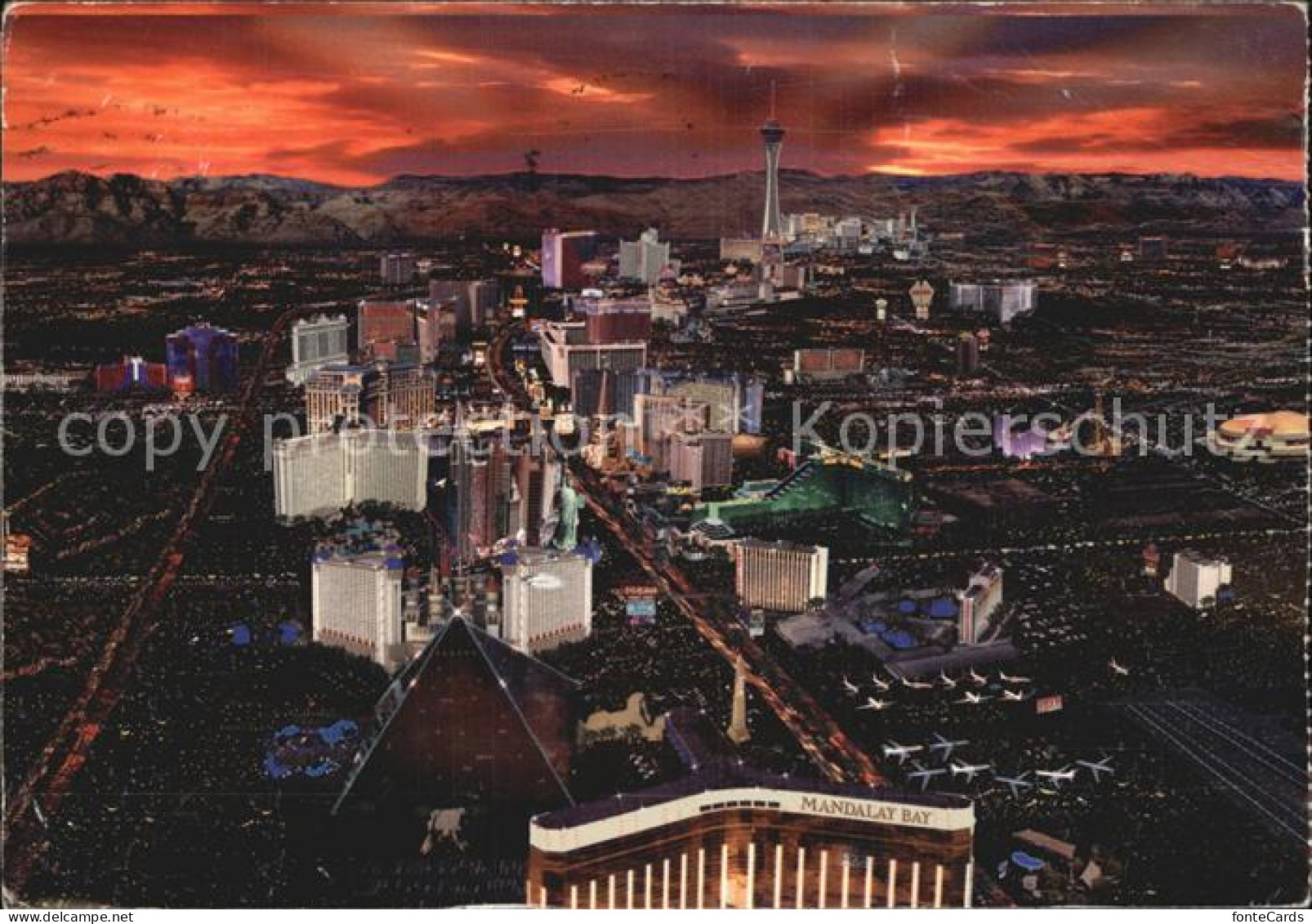72438364 Las_Vegas_Nevada Stadtbild Bei Nacht - Autres & Non Classés