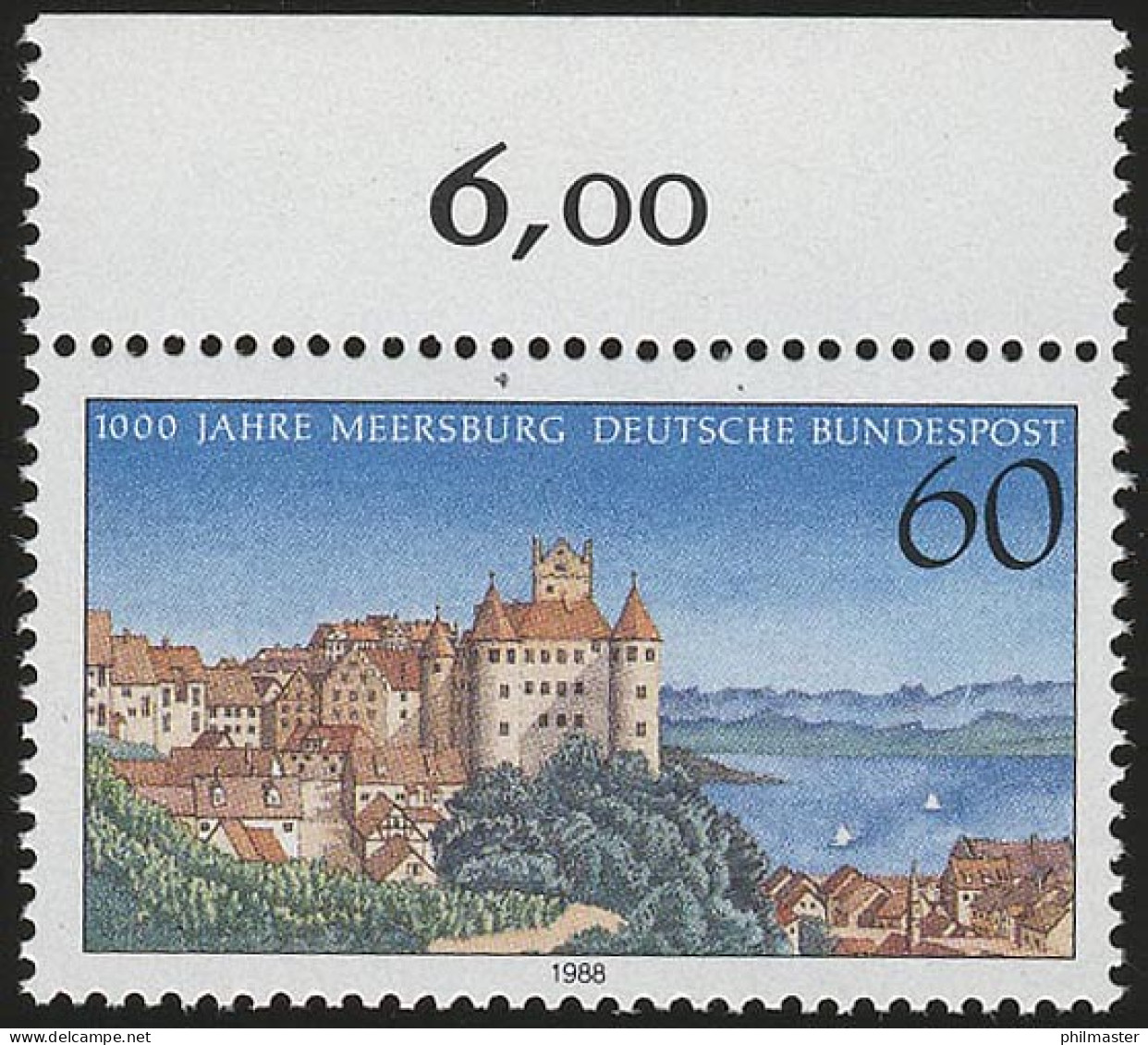 1376 Meersburg ** Oberrand - Unused Stamps