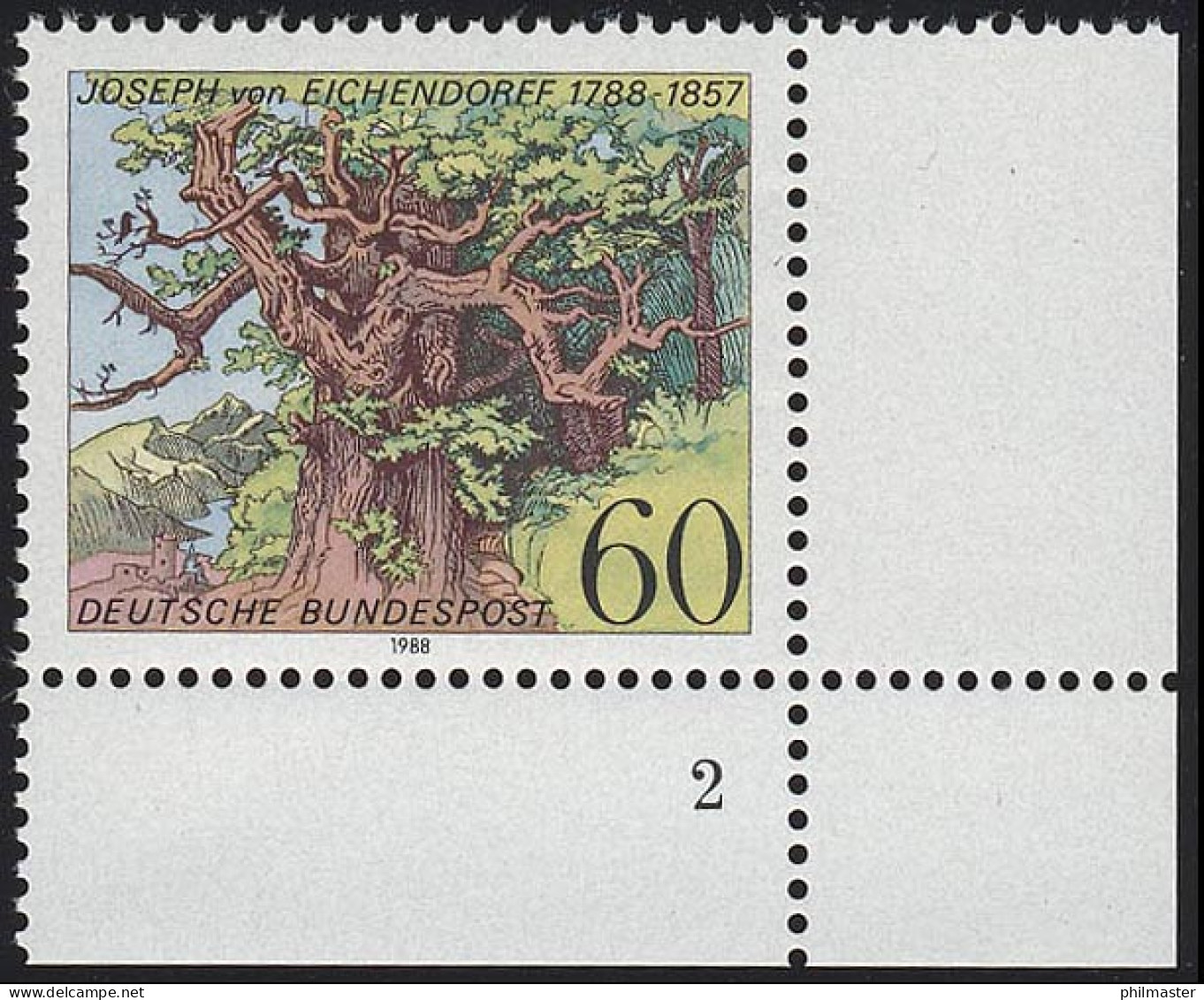1356 Joseph Von Eichendorf ** FN2 - Unused Stamps