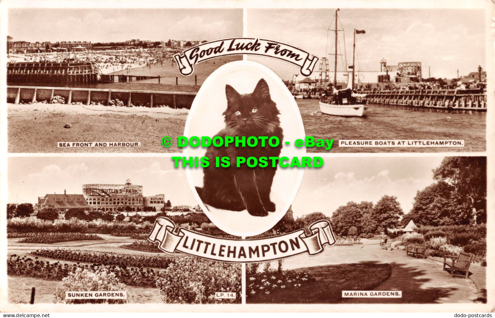 R485311 Good Luck From Littlehampton. Cat. LP. 14. Lansdowne Production. RP. 195 - Mondo