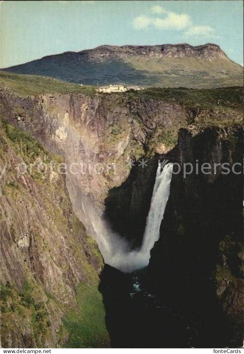 72435288 Norge Norwegen Fossli-Hotel Og Voringfossen Wasserfall Eidfjord Aalesun - Norvège