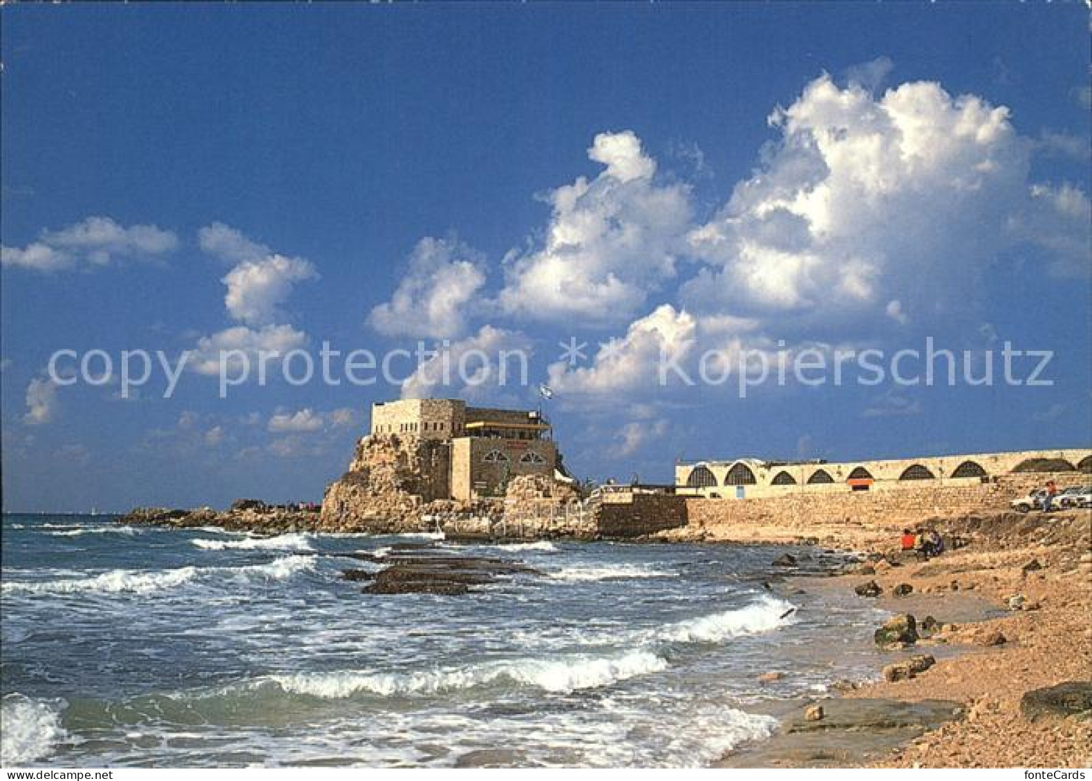 72434966 Caesarea Israel Hafenkastell Caesarea Israel - Israel