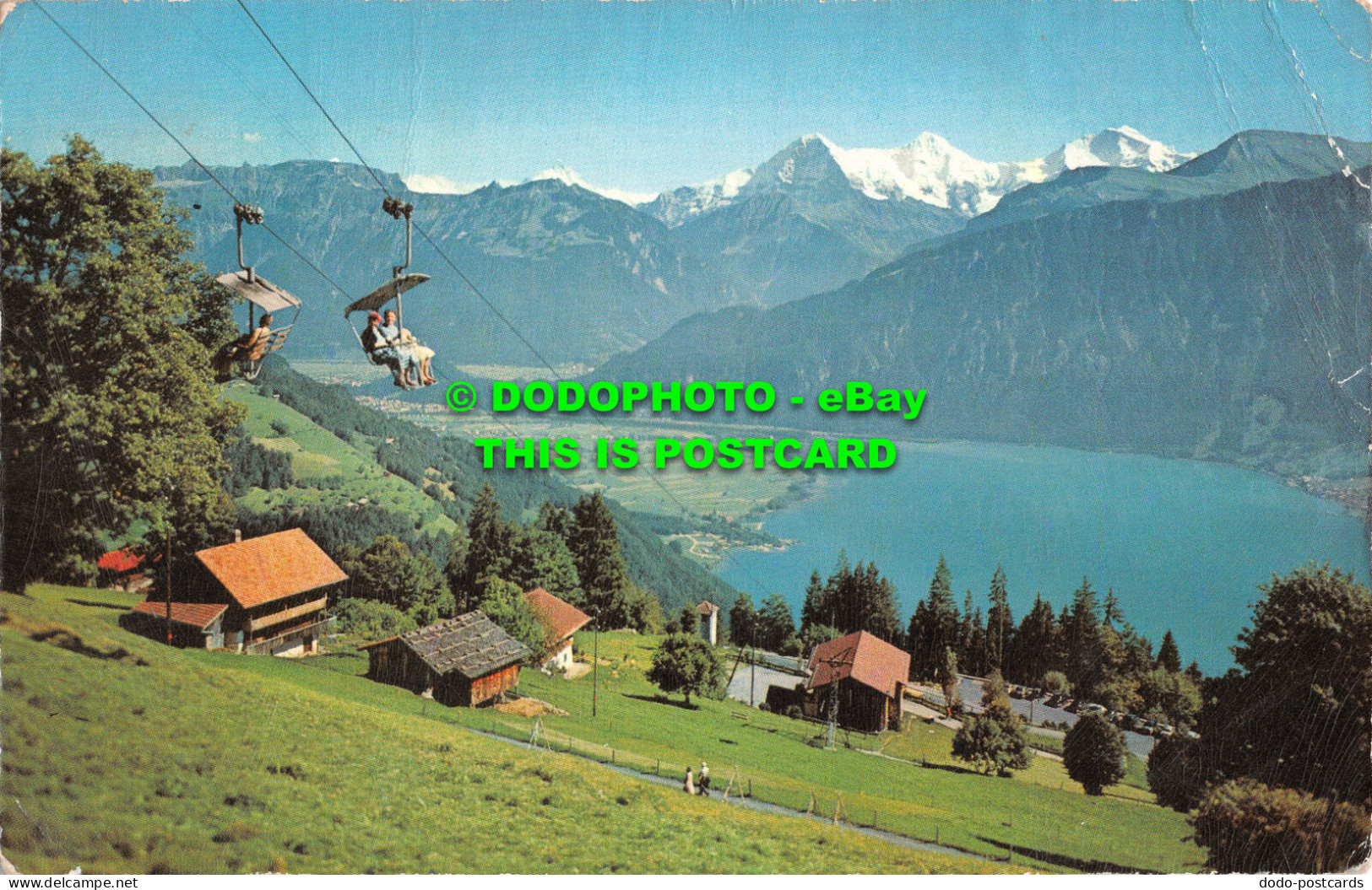 R485318 Sesselbahn. Tele Siege. Chairlift. Beatenberg. Niederhorn. Eiger. Monch - Mondo