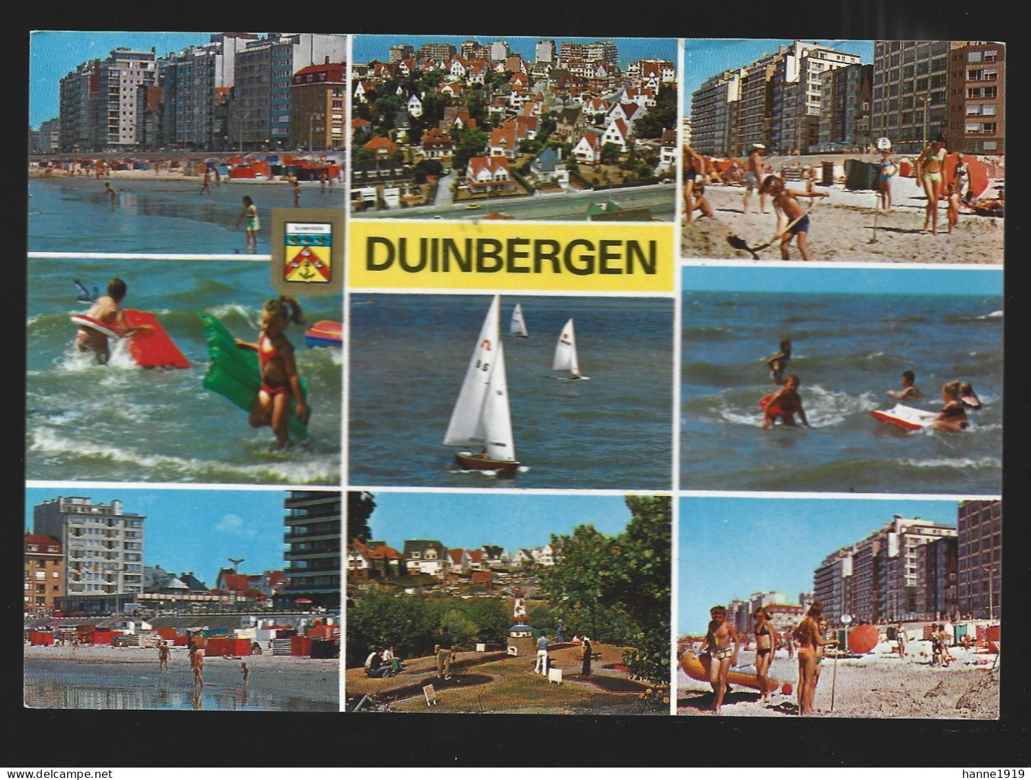 Knokke Heist Duinbergen Multi View Photo Carte Foto Prentkaart Htje - Knokke